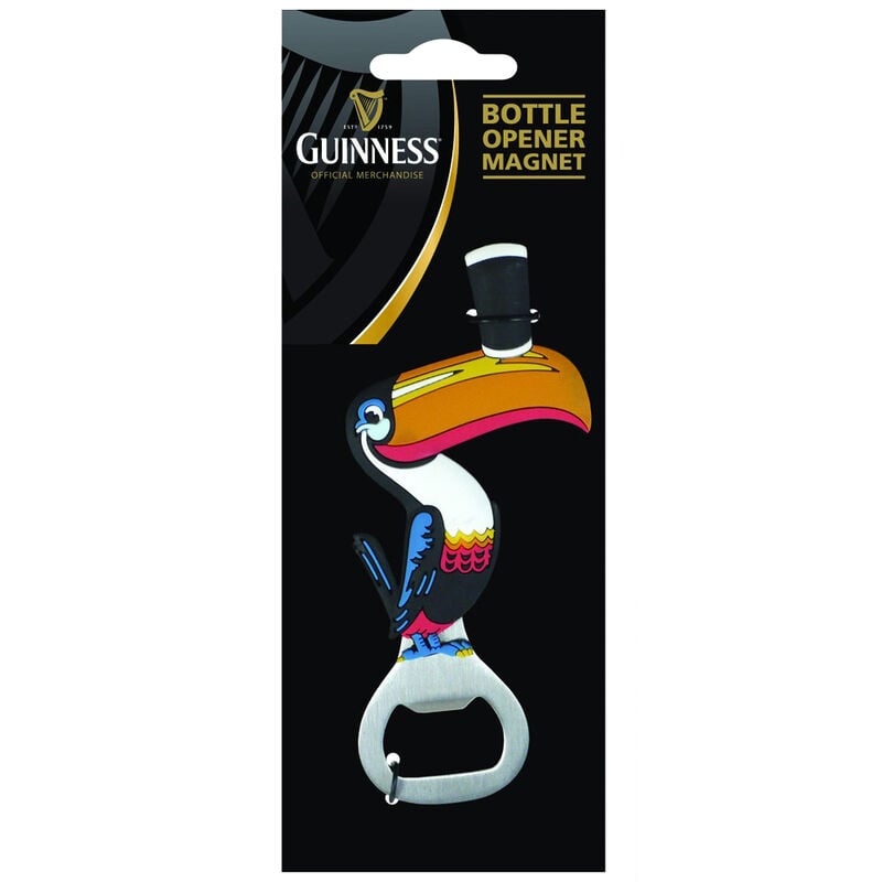Guinness Toucan Pvc Bottle Opener Souvenir Refrigerator Magnet